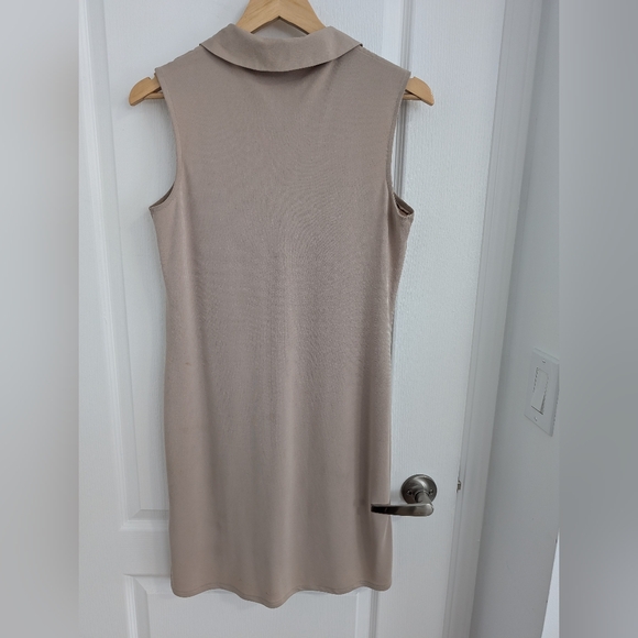 Topshop Women's two-tone sleeveless shift dress - Size 4 - Picture 2 of 5